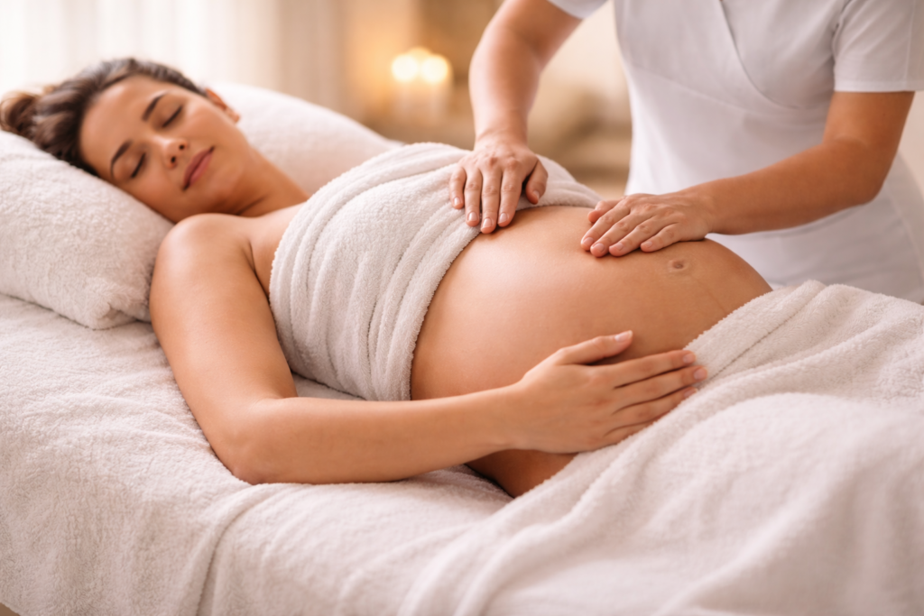 Zwangerschapsmassage bij Atalanta-roermond 2